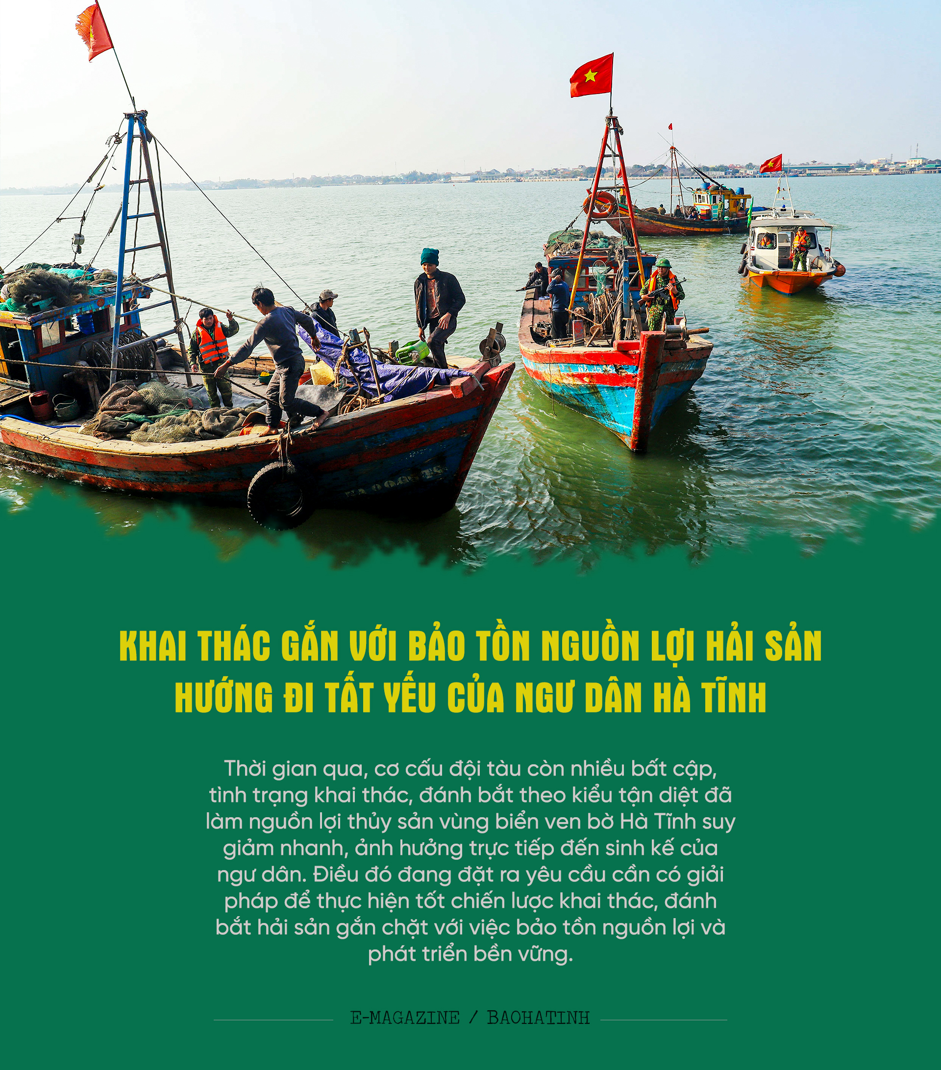 Khai thác gắn với bảo tồn nguồn lợi hải sản - hướng đi tất yếu của ngư dân Hà Tĩnh (bài 2): Lực cản phát triển bền vững nghề cá