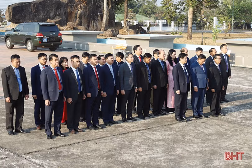 Hà Tĩnh - Khăm Muộn tiếp tục phát huy mối quan hệ hợp tác, cùng phát triển