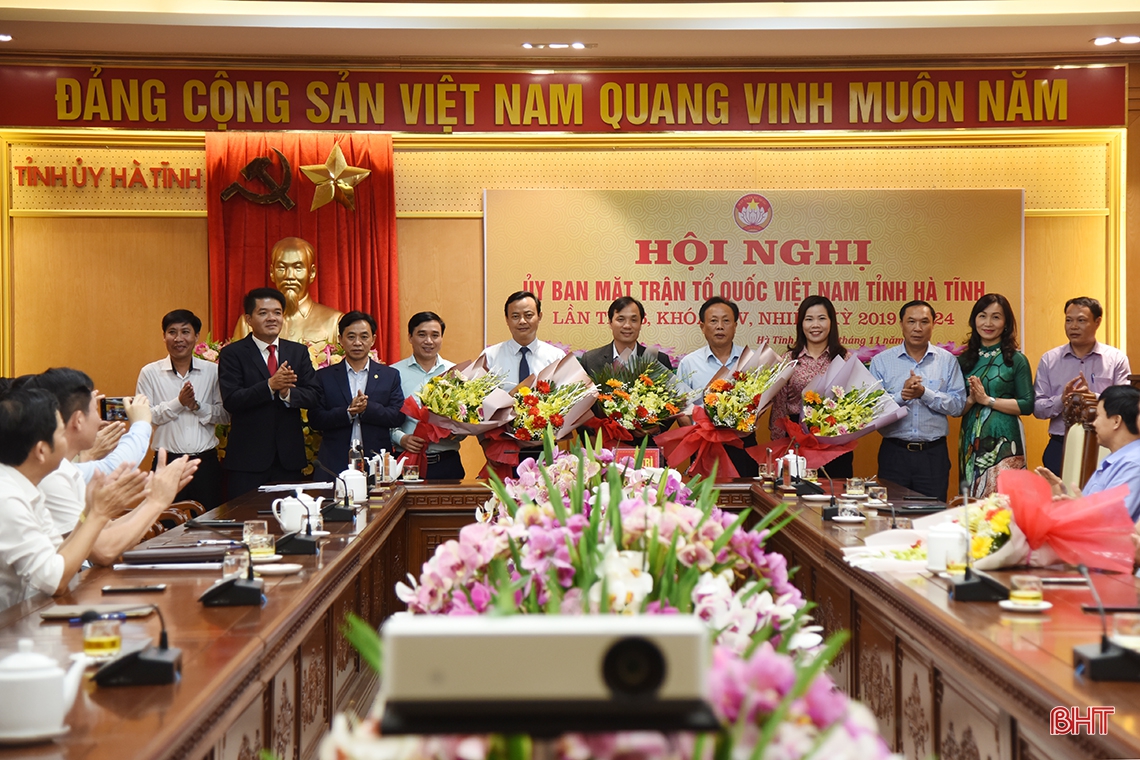 Ông Trần Nhật Tân giữ chức vụ Chủ tịch Ủy ban MTTQ tỉnh Hà Tĩnh