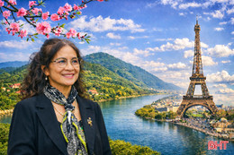 Tiến sĩ, nhà văn Trần Thị Hảo - “sứ giả” văn hóa quê hương