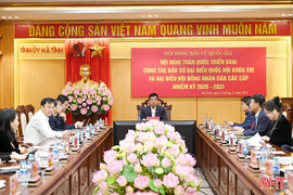 Chuẩn bị sớm, kỹ lưỡng công tác bầu cử ĐBQH và đại biểu HĐND các cấp