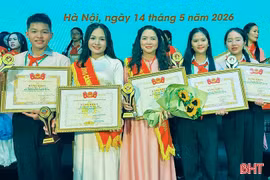 Hà Tĩnh có 5 cá nhân đạt Giải thưởng "Cánh én hồng" và "Kim Đồng"