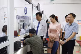 Trên 45,4% dân số Hà Tĩnh đã được khám sức khỏe, khám sàng lọc