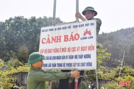 Khẩn trương “kích hoạt” biện pháp giữ rừng trong mùa nắng nóng