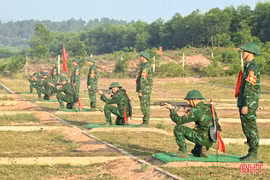 95 chiến sĩ mới BĐBP Hà Tĩnh hoàn thành kiểm tra “3 tiếng nổ”