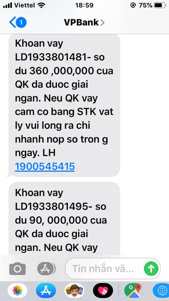 Giả mạo ngân hàng lừa 450 triệu đồng trong 2 phút ảnh 3 Giả mạo ngân hàng lừa 450 triệu đồng trong 2 phút