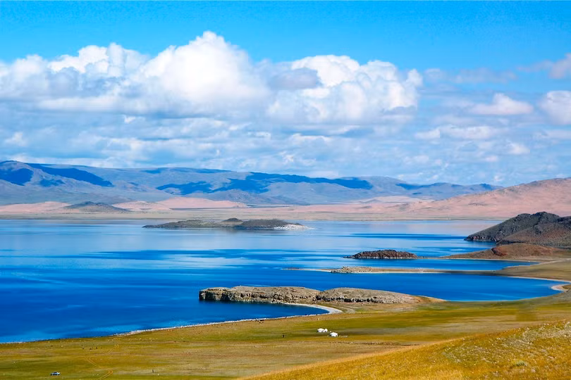 Vẻ đẹp của thảo nguyên Mông Cổ ngày thu