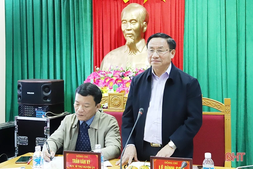 Bí thư Tỉnh ủy Hà Tĩnh: Sắp xếp tổ chức bộ máy xã mới đảm bảo chất lượng, hiệu lực, hiệu quả