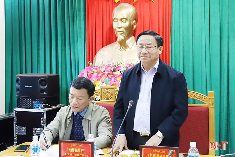 Bí thư Tỉnh ủy Hà Tĩnh: Sắp xếp tổ chức bộ máy xã mới đảm bảo chất lượng, hiệu lực, hiệu quả