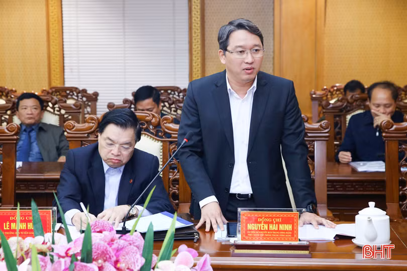 Xây dựng Hà Tĩnh trở thành tỉnh đứng đầu khu vực Bắc miền Trung