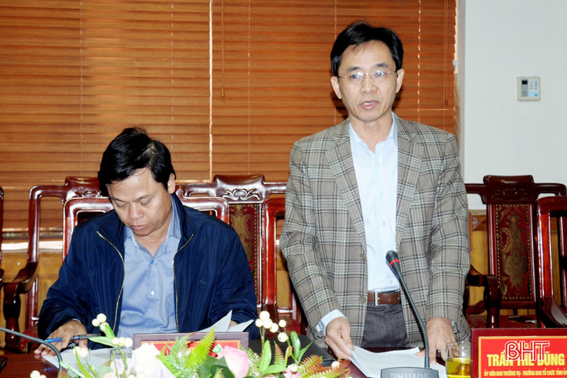 Dự thảo báo cáo chính trị trình Đại hội Đảng bộ tỉnh Hà Tĩnh khóa XIX được góp ý lần thứ nhất
