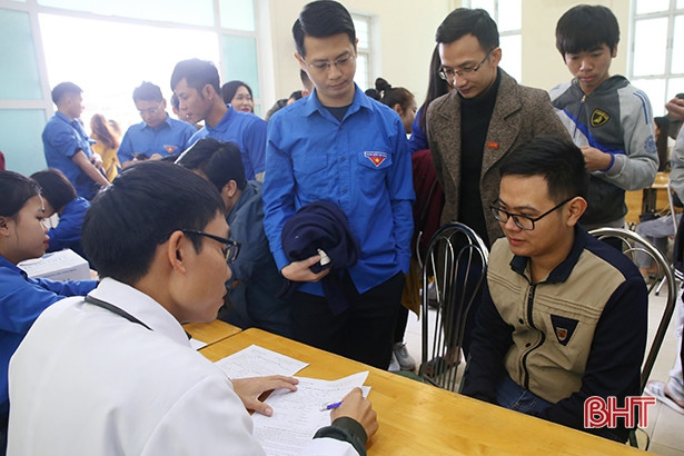 Tuổi trẻ khối các cơ quan và doanh nghiệp Hà Tĩnh hiến 187 đơn vị máu