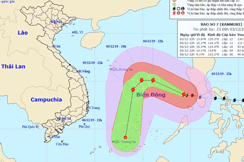 Bão số 7 vào biển Đông, tàu, thuyền khẩn trương di dời ra khỏi khu vực nguy hiểm
