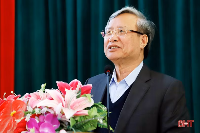 Thường trực Ban Bí thư Trần Quốc Vượng: Đức Thọ sáng tạo, quyết liệt trong sáp nhập xã, tổ chức bộ máy