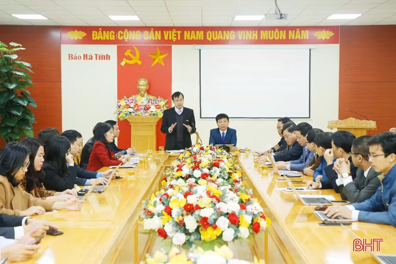 “Báo Hà Tĩnh đã tạo được vị thế trong hệ thống báo Đảng địa phương
