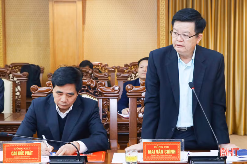 Xây dựng Hà Tĩnh trở thành tỉnh đứng đầu khu vực Bắc miền Trung