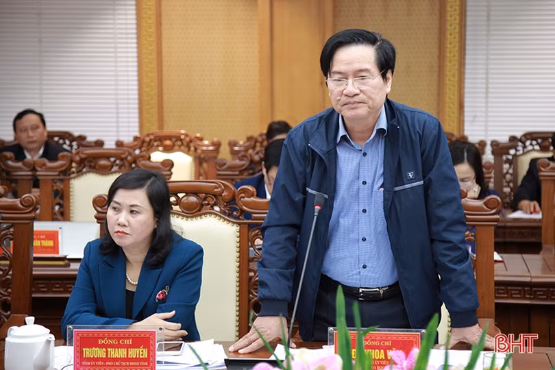 Bí thư Tỉnh ủy Lê Đình Sơn: Đánh giá kỹ kết quả, phân tích sâu những tồn tại, tìm giải pháp đột phá cho Hà Tĩnh