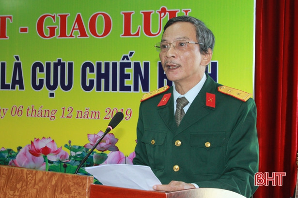 Văn nghệ sỹ cựu chiến binh Hà Tĩnh gặp mặt truyền thống