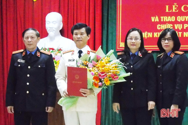 Hà Tĩnh có tân Phó Viện trưởng Viện kiểm sát nhân dân tỉnh