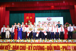 Phó Bí thư Thường trực Tỉnh ủy Trần Thế Dũng dự Đại hội Đảng bộ phường Trần Phú 
