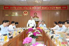 Tháo gỡ khó khăn, thúc đẩy Khu kinh tế Cửa khẩu quốc tế Cầu Treo phát triển 