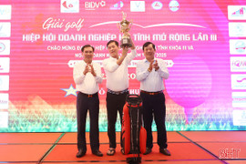 144 golfer tranh tài tại Giải Golf Hiệp hội Doanh nghiệp Hà Tĩnh mở rộng lần III