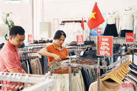 Mừng đại lễ 2/9, ngành hàng bán lẻ ở Hà Tĩnh tung khuyến mãi kích cầu tiêu dùng