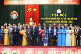 Ông Bùi Huy Cường tái cử chức vụ Chủ tịch Liên minh HTX Hà Tĩnh