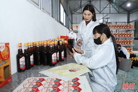 Nhộn nhịp mùa Tết ở các cơ sở nước mắm truyền thống Hà Tĩnh