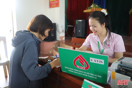 Chuyển phiên giao dịch về thôn, đảm bảo hoạt động tín dụng chính sách