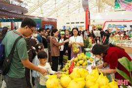 Sức hút của gian hàng Hà Tĩnh tại hội chợ lớn nhất Việt Nam