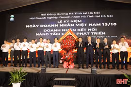 Hội Doanh nghiệp Doanh nhân Hà Tĩnh tại Hà Nội: Kết nối nâng tầm cùng phát triển