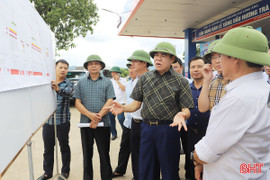 Đẩy nhanh công tác giải phóng mặt bằng các dự án tại Cẩm Xuyên và Hương Khê