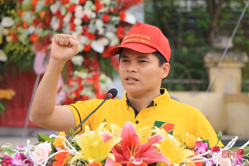 Hơn 200 vận động viên tham gia Hội thao Agribank Hà Tĩnh II