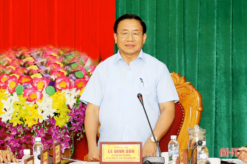 Hương Sơn cần quyết tâm cao, nỗ lực lớn trong tinh giản bộ máy, sáp nhập xã