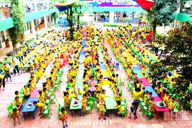 Trải nghiệm thú vị Lễ hội Tết Hàn thực ở Trường Mầm non Trí Đức