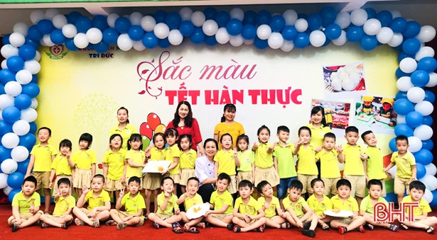 Trải nghiệm thú vị Lễ hội Tết Hàn thực ở Trường Mầm non Trí Đức