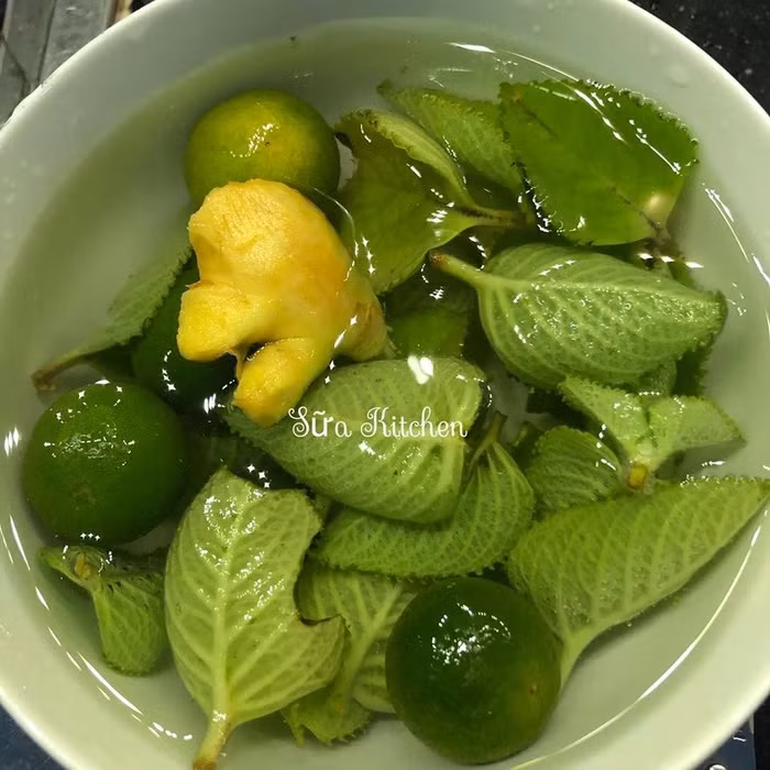 Cách làm siro húng chanh đường phèn trị ho, cúm giao mùa cực nhạy cho bé