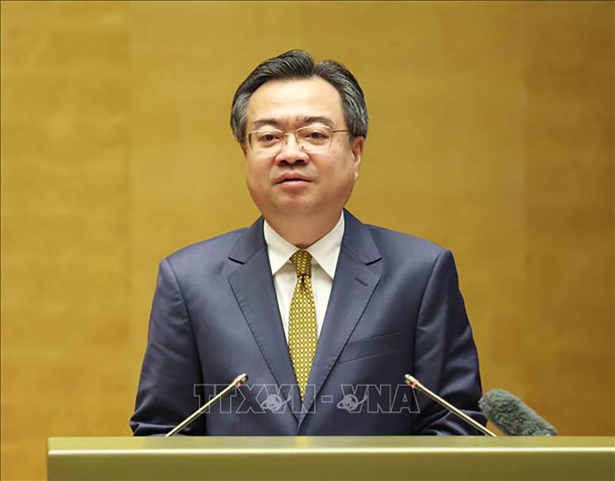 Trưởng ban Chính sách, chiến lược Trung ương Lê Thanh Nghị quán triệt “Kết luận Hội nghị Trung ương hai về phát triển kinh tế - xã hội, tài chính, đầu tư công, vay và trả nợ công giai đoạn 5 năm 2026-2030”. Ảnh Phương Hoa/TTXVN.