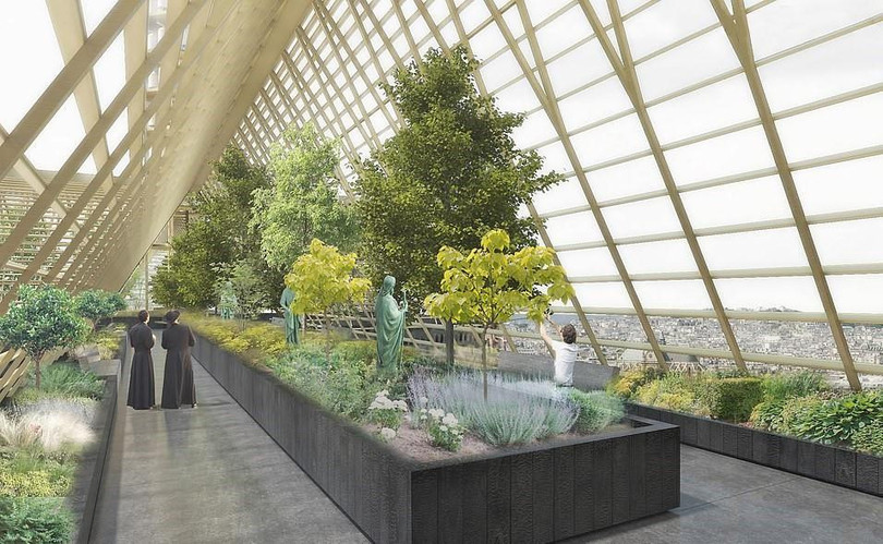 Phục chế Nhà thờ Đức Bà trở thành ngôi nhà xanh