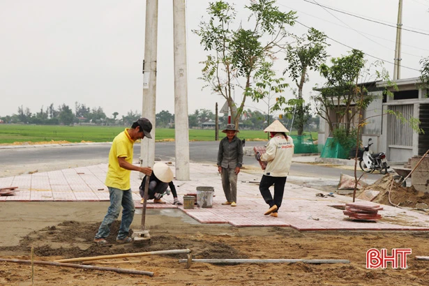 Bức tranh nông thôn mới nơi cửa ngõ phía Bắc thành phố Hà Tĩnh