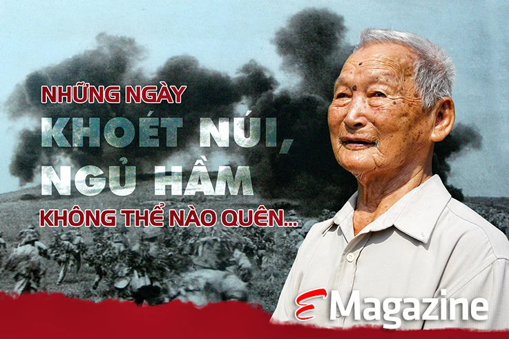 Những ngày khoét núi, ngủ hầm không thể nào quên…