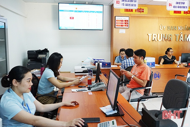 100% đơn vị sử dụng lao động ở Hà Tĩnh giao dịch điện tử thủ tục BHXH