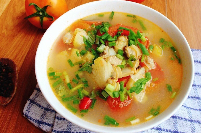 Trời nắng có bát canh ngao nấu dứa chua ngọt cứ gọi là “tuyệt cú mèo”