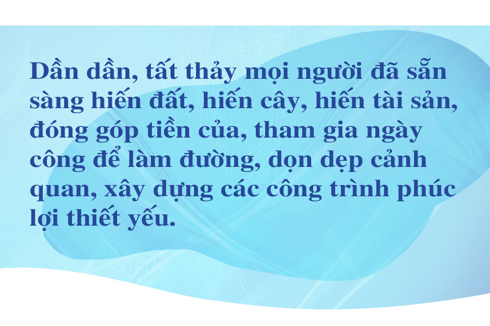 Nữ trưởng thôn vùng giáo “thắp lửa” phong trào xây dựng nông thôn mới ảnh 8 Nữ trưởng thôn vùng giáo “thắp lửa” phong trào xây dựng nông thôn mới