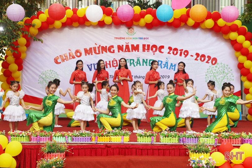 Học sinh mầm non Trí Đức háo hức khám phá Tết Trung thu