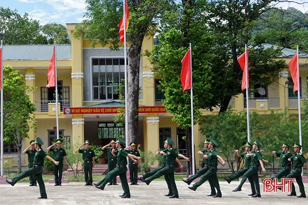 Bộ Tư lệnh Biên phòng kiểm tra tại Hà Tĩnh