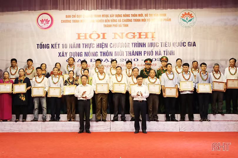 Kết quả xây dựng NTM góp phần đưa TP Hà Tĩnh trở thành đô thị loại 2