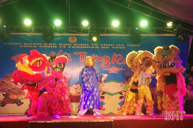 4.800 suất quà trung thu đến với con em người lao động Formosa Hà Tĩnh