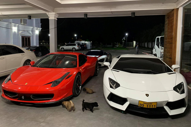 Đột nhập showroom siêu xe tại Lào, đầy đủ các siêu phẩm mơ ước